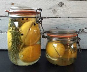 Citrons confits au sel